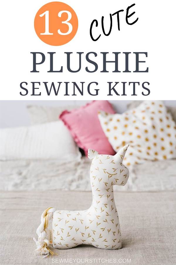 cute plushie sewing kits